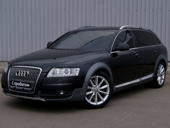 2009 Audi A6 allroad II (C6) Рестайлинг, чёрный