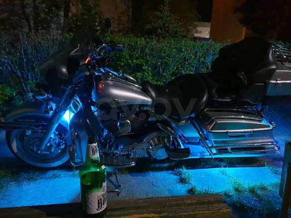 2003 Harley-Davidson Electra Glide, серебристый, 636786 рублей - вид 3