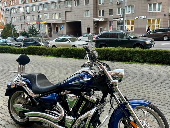 2010 Yamaha XV 1900, синий, 1150000 рублей - вид 7