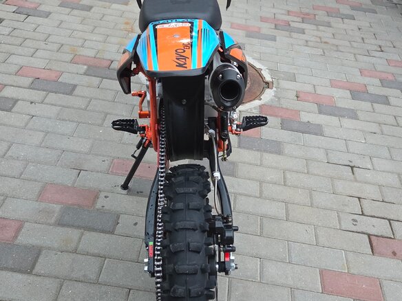 2022 Kayo Evolution YX125EM, чёрный, 95000 рублей - вид 6