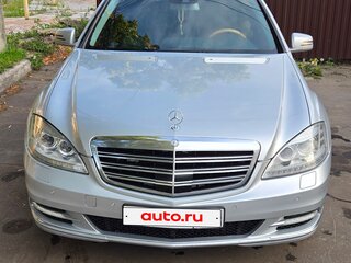 2010 Mercedes-Benz S-Класс 350 V (W221) Рестайлинг, серебристый, 1850000 рублей, вид 2