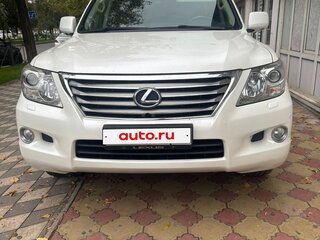 2009 Lexus LX 570 III, белый, 2800000 рублей, вид 1