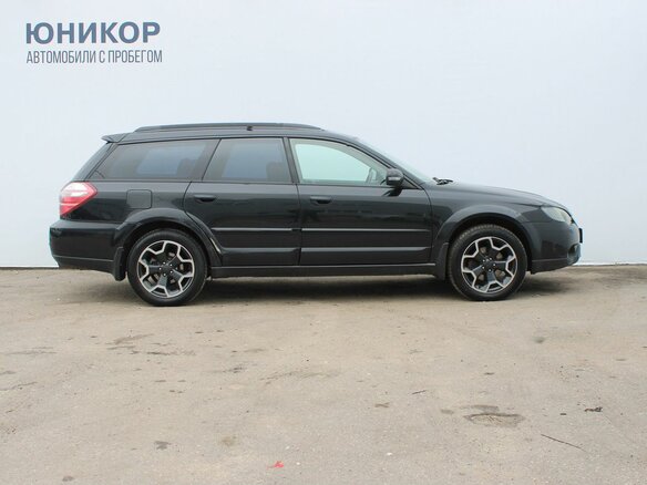 2007 Subaru Outback III Рестайлинг, чёрный - вид 3