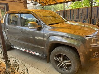 2013 Volkswagen Amarok Double Cab full-time I, серый, 2100000 рублей, вид 4