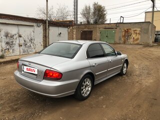 2007 Hyundai Sonata ТагАЗ IV (EF) Рестайлинг, серебристый, 430000 рублей, вид 4