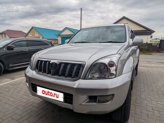 2004 Toyota Land Cruiser Prado 120 Series, серебристый, 1680000 рублей, вид 2