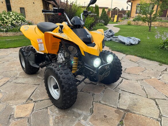 2008 BRP Can-Am DS 250, жёлтый, 329990 рублей - вид 19
