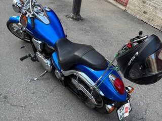 2007 Kawasaki VN900 Vulcan, синий, 450000 рублей, вид 5