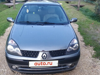 2003 Renault Clio II Рестайлинг, серый, 240000 рублей, вид 2