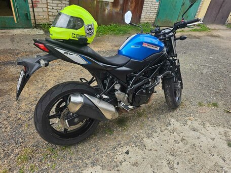 2017 Suzuki SV 650, синий, 550000 рублей, вид 3