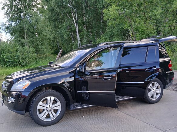 2007 Mercedes-Benz GL-Класс 450 I (X164), чёрный, 1500000 рублей - вид 11