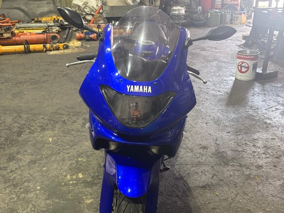 1996 Yamaha YZF600R Thundercat, синий, 350000 рублей - вид 4