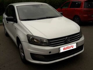 2017 Volkswagen Polo V Рестайлинг, белый, 440000 рублей, вид 5