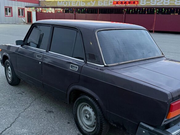 2008 Lada (ВАЗ) 2107, коричневый, 150000 рублей - вид 1