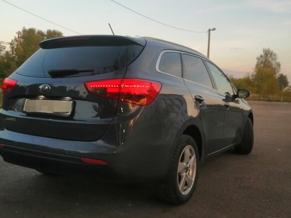 2014 Kia Ceed II, синий, 1180000 рублей - вид 6
