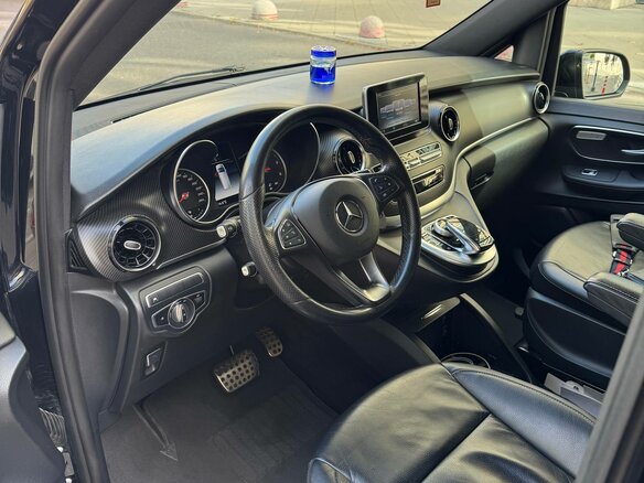 2019 Mercedes-Benz V-Класс Extra Long 250 d экстра длинный III (W447) Рестайлинг, чёрный, 5950000 рублей - вид 4