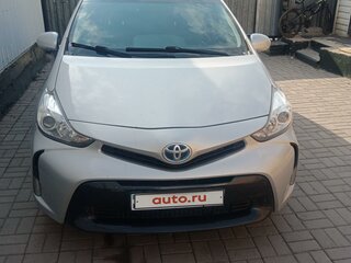 2014 Toyota Prius v (+) I Рестайлинг (ZVW40/41), серебристый, 1450000 рублей, вид 1
