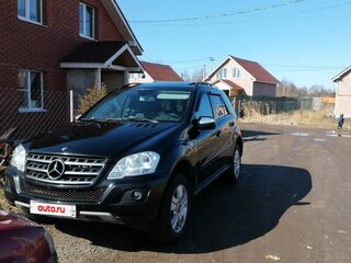 2009 Mercedes-Benz M-Класс 280 II (W164) Рестайлинг, чёрный, 1550000 рублей, вид 1