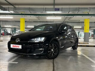 2013 Volkswagen Golf VII, чёрный, 1330000 рублей, вид 1