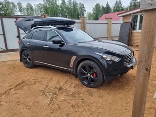 2008 Infiniti FX35 II (S51), чёрный, 1500000 рублей, вид 4