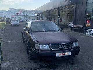 1993 Audi 100 IV (C4), красный, 410000 рублей, вид 3
