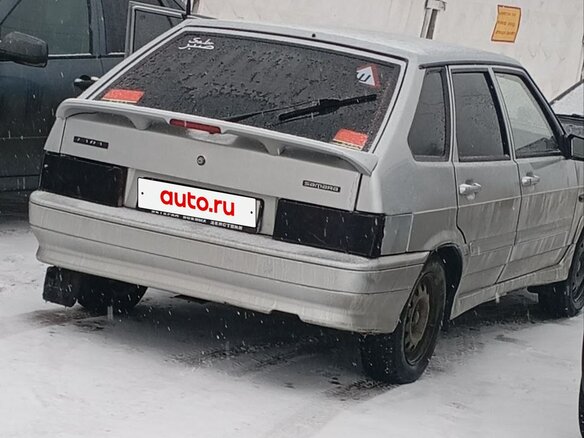 2011 Lada (ВАЗ) 2114, серебристый - вид 2
