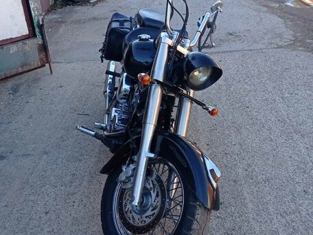 1998 Yamaha XVS400 Drag Star, серый, 300000 рублей, вид 2