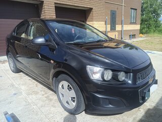 2014 Chevrolet Aveo II, чёрный, 774000 рублей, вид 1