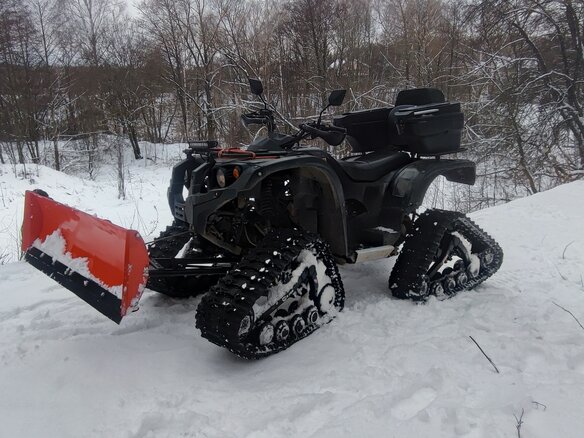 2014 Stels ATV-600YL Леопард, чёрный, 400000 рублей - вид 13