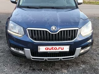 2017 Skoda Yeti I Рестайлинг, синий, 1370000 рублей, вид 2