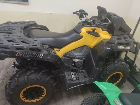 2013 BRP Can-Am Outlander 1000, жёлтый, 1050000 рублей, вид 2