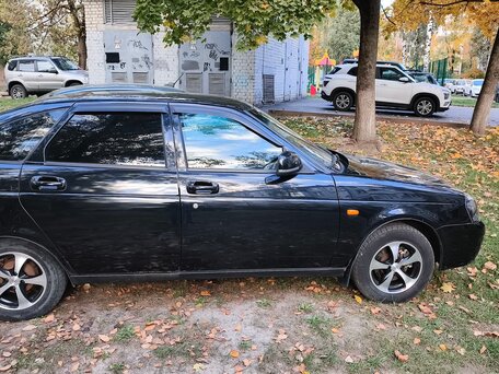 2008 Lada (ВАЗ) Priora I, чёрный, 250000 рублей, вид 2