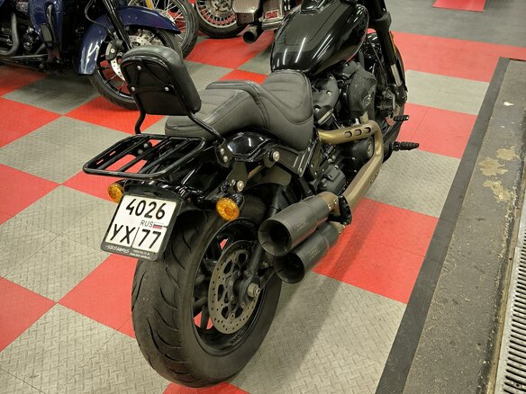 2019 Harley-Davidson Fat Bob, чёрный, 1800000 рублей - вид 12