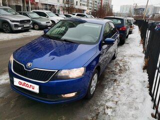 2018 Skoda Rapid I Рестайлинг, синий, 1399000 рублей, вид 1