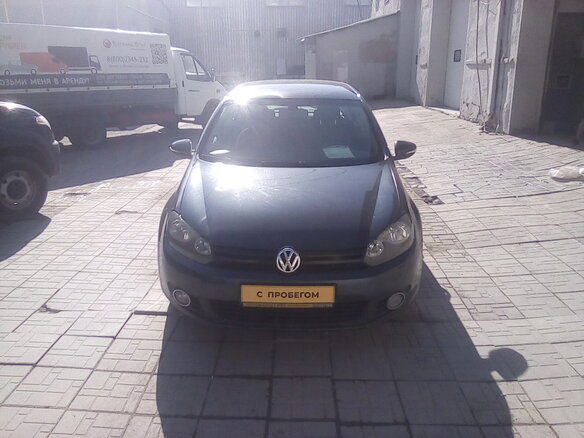 2010 Volkswagen Golf VI, синий - вид 2