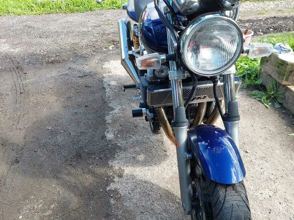 2007 Yamaha XJR1300, синий, 650000 рублей - вид 4
