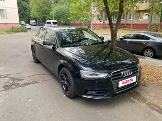 2013 Audi A4 IV (B8) Рестайлинг, чёрный, 950000 рублей, вид 1