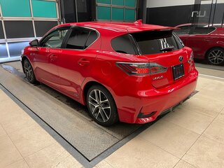 2015 Lexus CT 200h I Рестайлинг, красный, 1470000 рублей, вид 4