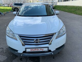 2016 Nissan Sentra VII (B17), белый, 1399000 рублей, вид 1