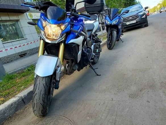 2015 Suzuki GSR 750, синий, 640000 рублей - вид 6