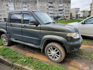 2015 УАЗ Пикап I Рестайлинг, зелёный, 1150000 рублей, вид 3