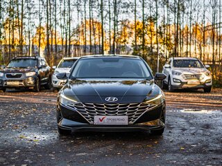 2021 Hyundai Elantra VII (CN7), чёрный, 1640000 рублей, вид 3