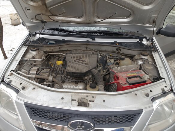 2013 Lada (ВАЗ) Largus I, серебристый, 910000 рублей - вид 16