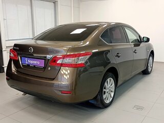 2016 Nissan Sentra VII (B17), коричневый, 1099000 рублей, вид 4