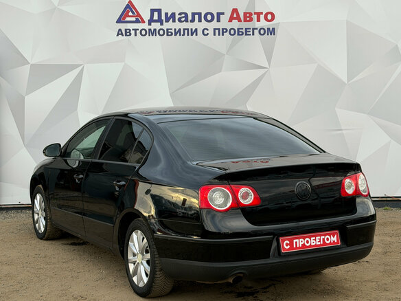 2009 Volkswagen Passat B6, чёрный, 450000 рублей - вид 6