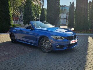 2014 BMW 4 серии 435i xDrive F32/F33/F36, синий, 2250000 рублей, вид 4