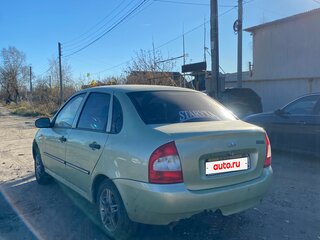 2006 Lada (ВАЗ) Kalina I, зелёный, 63500 рублей, вид 4