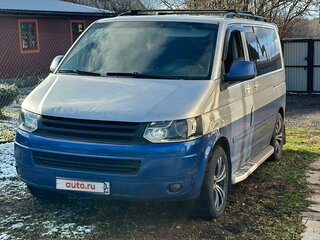 2007 Volkswagen Multivan T5, серебристый, 1550000 рублей, вид 2