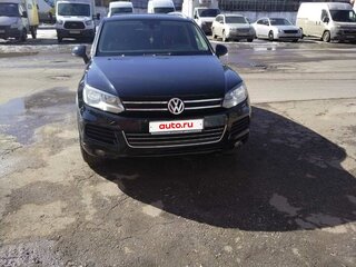 2010 Volkswagen Touareg II, чёрный, 1690000 рублей, вид 1