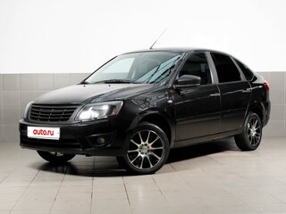 2015 Lada (ВАЗ) Granta I, чёрный, 550000 рублей, вид 1